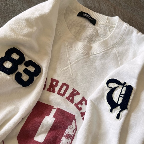 undercover jun takahashi Unbroken innocence sweatshirt white small Japanese 1 - Picture 5 of 11